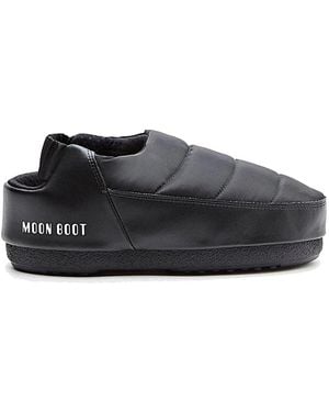 Moon Boot Stijlvolle Muiltjes Voor Trendy Vrouwen - Zwart