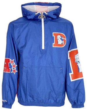 Mitchell & Ness Wind Jackets - Azul