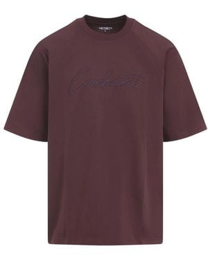 Carhartt T-Shirts - Purple
