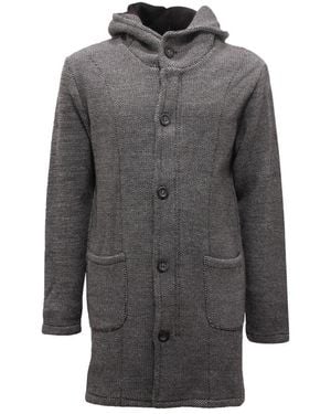 Imperial Single-Breasted Coats - Gris
