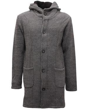 Imperial Single-Breasted Coats - Grigio