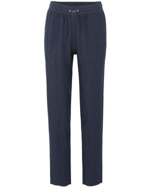 Doris Streich Straight Broeken - Blauw