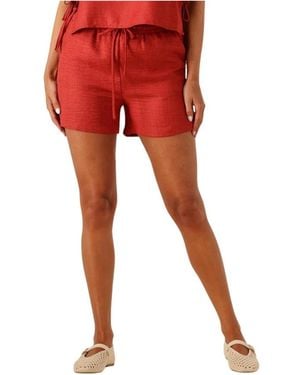 Ydence Rode Zomer Short Famke - Rood