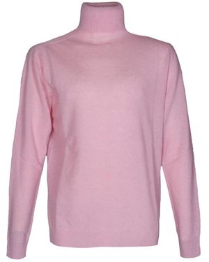 Grifoni Turtleneck Sweater - Roze