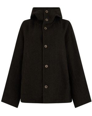 Uma Wang Kapuzenjacke - Schwarz
