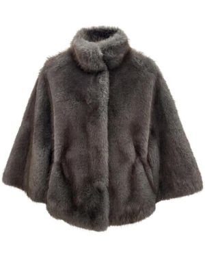 VALENTINI 1972 Faux Fur & Shearling Jackets - Gris