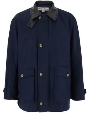 AFTER PRAY Light Jackets - Azul