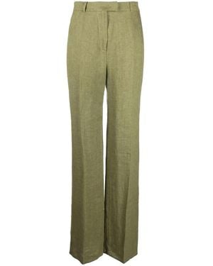 Max Mara Wide Broeken - Groen