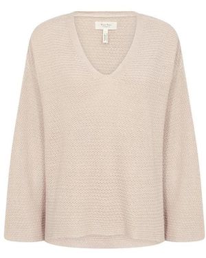 Part Two V-Neck Knitwear - Neutro