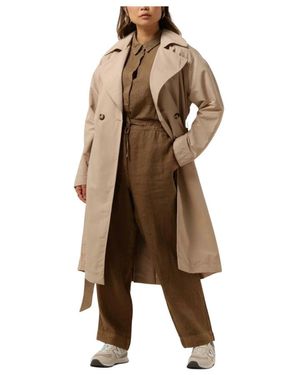 GIACOMOBURRONI Sand Trenchcoat - Braun