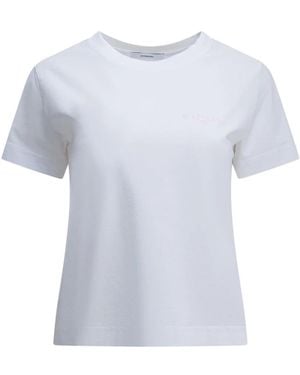 Givenchy T-Shirt Met Geborduurd Logo - Blauw