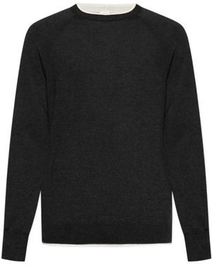 Eleventy Rundhals-Pullover - Schwarz