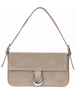 STAUD Schicke Schultertasche - Grau