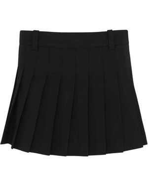 WRSTBHVR Short Skirts - Negro