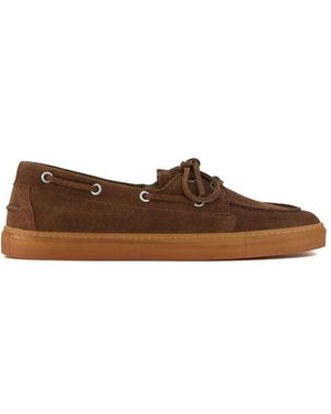COPENHAGEN Boat Shoes - Brown