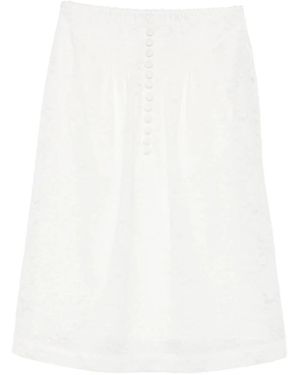 ShuShu/Tong Midi Skirts - White