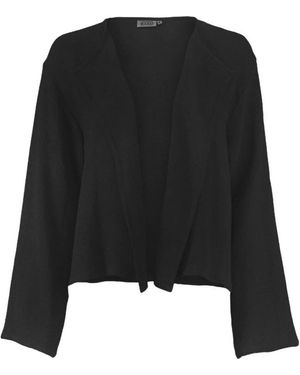 Masai Truien & Vesten ,Zwart ,Zwarte Cardigan Julitta 1000829 Model