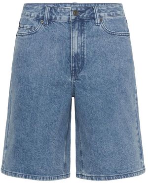 Kaffe Denim Shorts - Blu