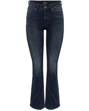 ONLY Onlblush Mid Flared Jeans - Blauw