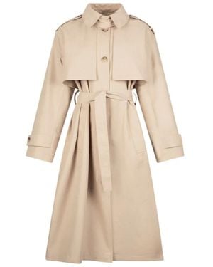 Liu Jo Trench Coats - Natural