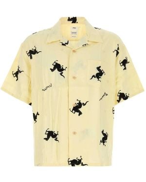 Visvim Short Sleeve Shirts - Natural
