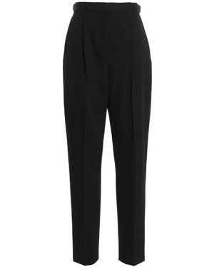 Tory Burch Slim-Fit Trousers - Black