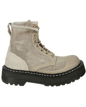 Premiata Lace-Up Boots - Gris