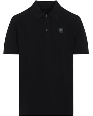 Canada Goose Polo Shirts - Black