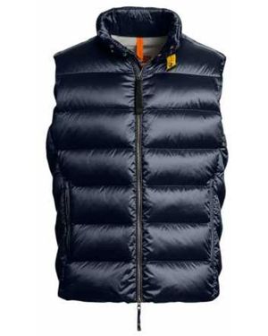 Parajumpers Jassen ,Blauw ,Polyester Jeordie Gewatteerd Mouwloos Donsjack