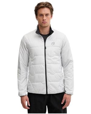 Jack Wolfskin Fitness ,Grijs ,Wol Trail Light Ins 2In 1 Jacket