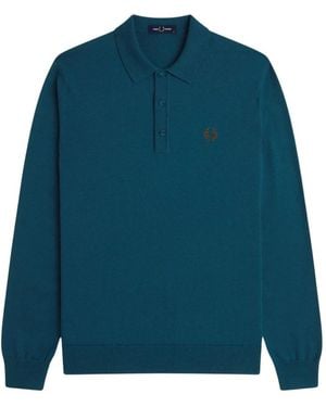 Fred Perry Polo Shirts - Azul