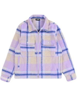 Pleasures Light Jackets - Purple