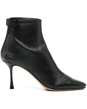 Francesco Russo Heeled Boots - Negro