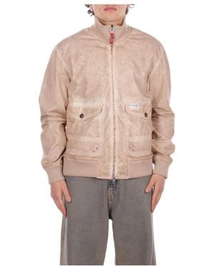 Fay Bomber Jackets - Neutro