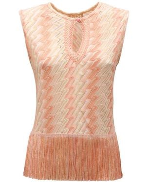 PHO® Firenze Sleeveless Tops - Marrón