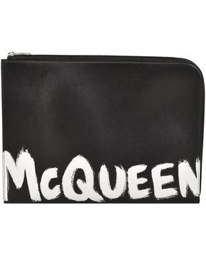 McQueen Wallets & Cardholders - Black