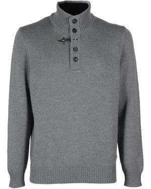 Fay Turtlenecks - Grey