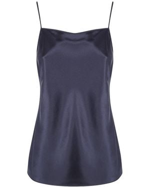 JOSEPH Tops ,Zwart ,Satijn Cloe Zijden Satijnen Camisole - Blauw