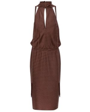 Posse Midi Dresses - Marrón