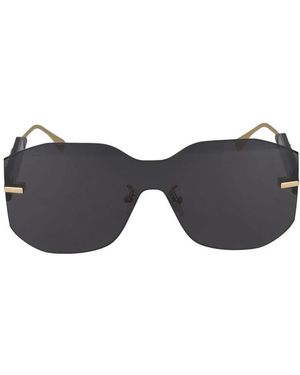 Fendi Accessoires ,Zwart ,Graphy Zonnebril - Blauw