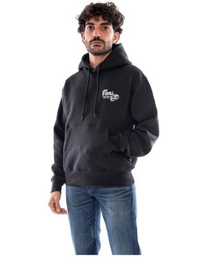 Vans Hoodies & Sweatvesten ,Zwart ,Katoen High Roller Pullover