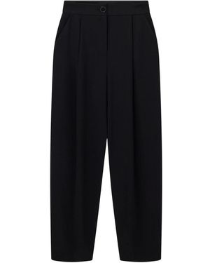 ARMANI EXCHANGE Straight Trousers - Zwart