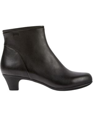 Camper Heeled Boots - Black