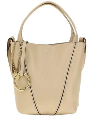 Chloé Spin Small Tote - Weiß