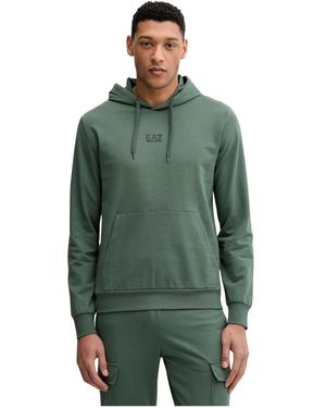 EA7 Hoodies - Vert