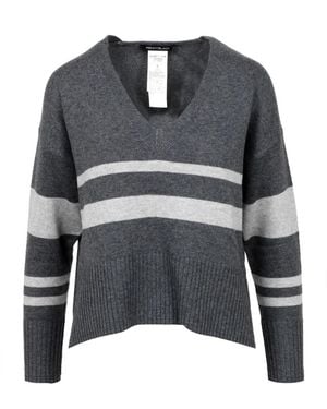 Pennyblack V-Neck Knitwear - Grijs