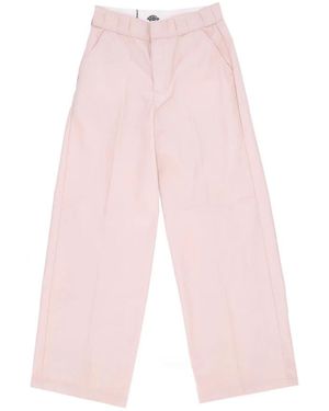 Dickies Straight Trousers - Pink