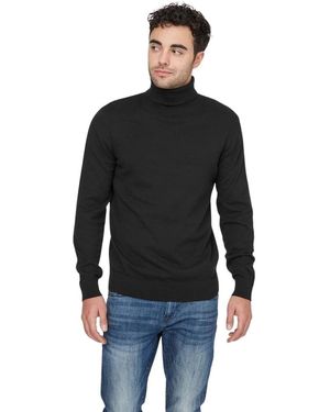 Guess Rollkragenpullover - Schwarz