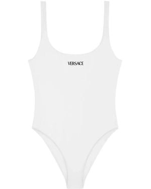 Versace Badmode ,Wit ,Costume Intero