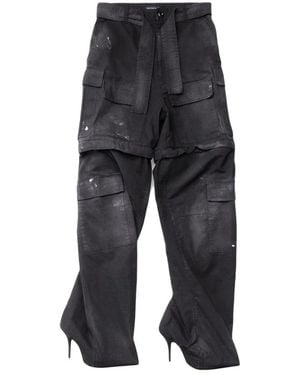 Balenciaga Over-The-Knee Boots - Black